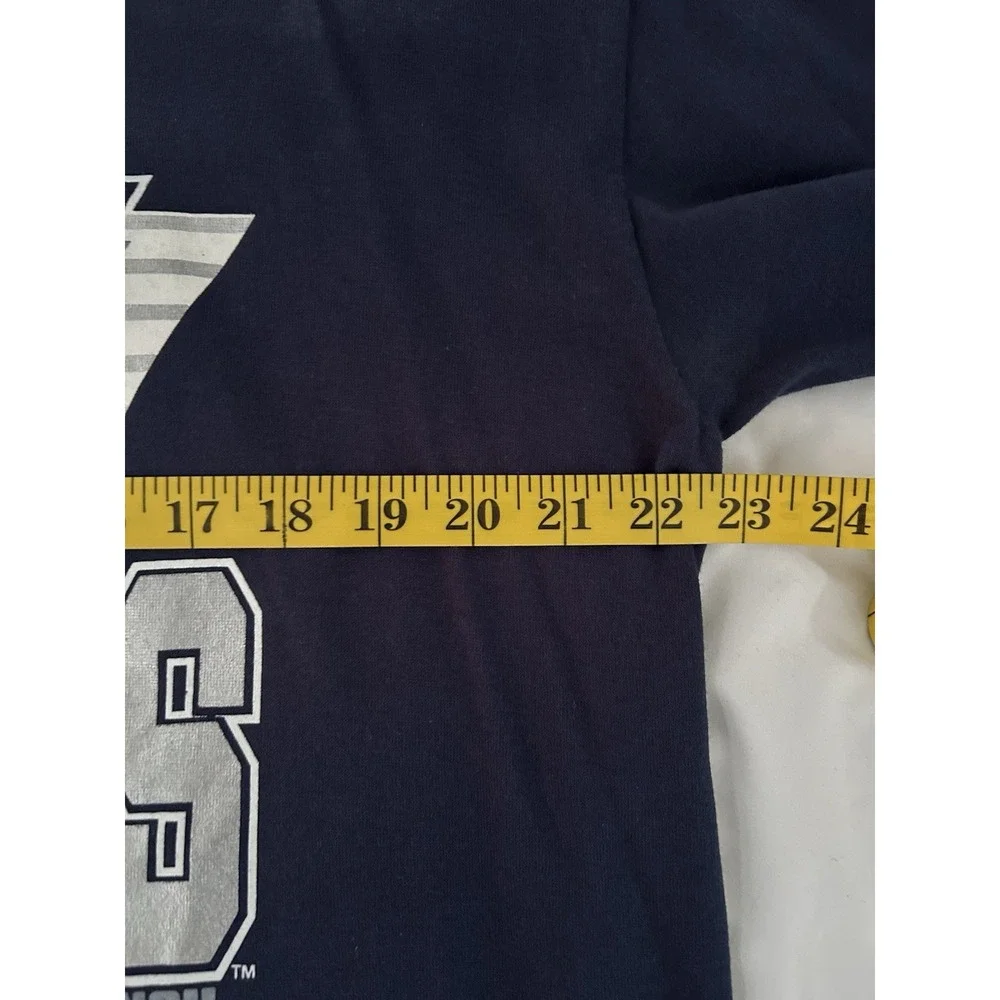 Vintage Dallas Cowboys 90's Trench Ultra T-shirt Made In USA Size XL NFL Rare